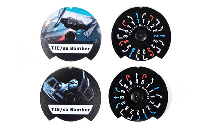 Full Dial. Tie Bomber Dial and Movement Dial.