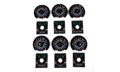 Full Dial and Base plates. Tie-Wi Whisper Pilots.