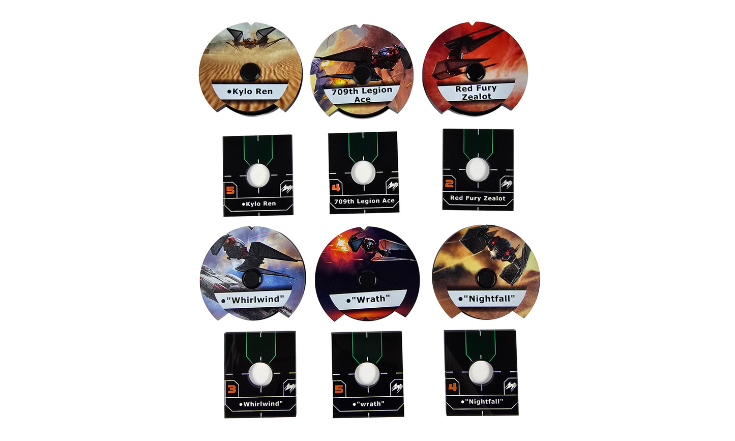 Full Dial and Base plates. Tie-Wi Whisper Pilots.