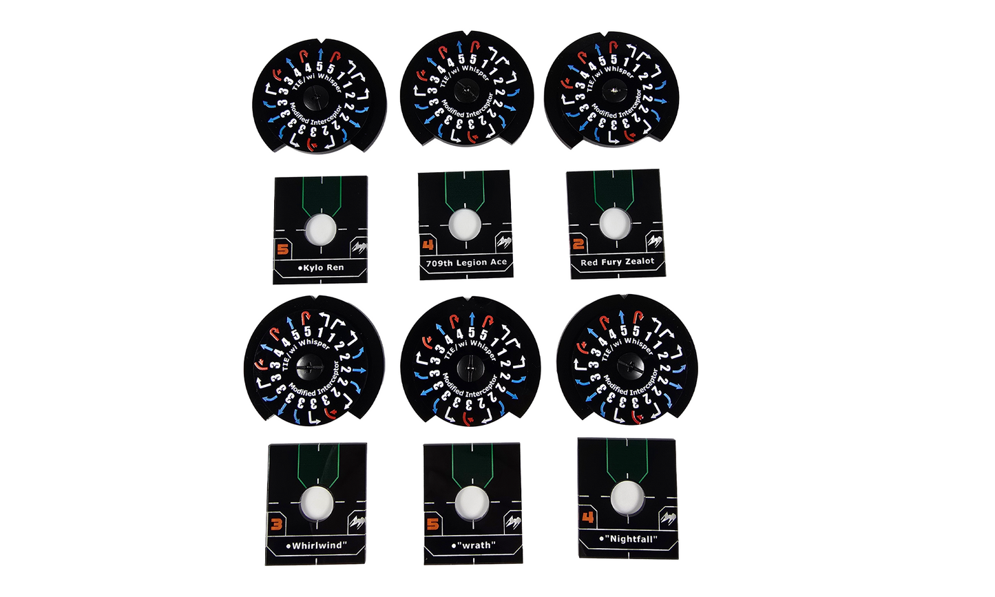 Full Dial and Base plates. Tie-Wi Whisper Pilots.