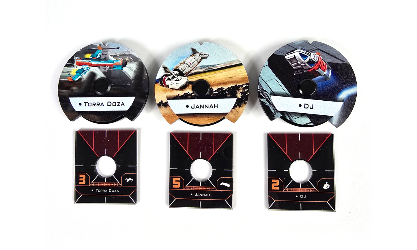 X2PO Resistance Dials, Base Plates and Cards.