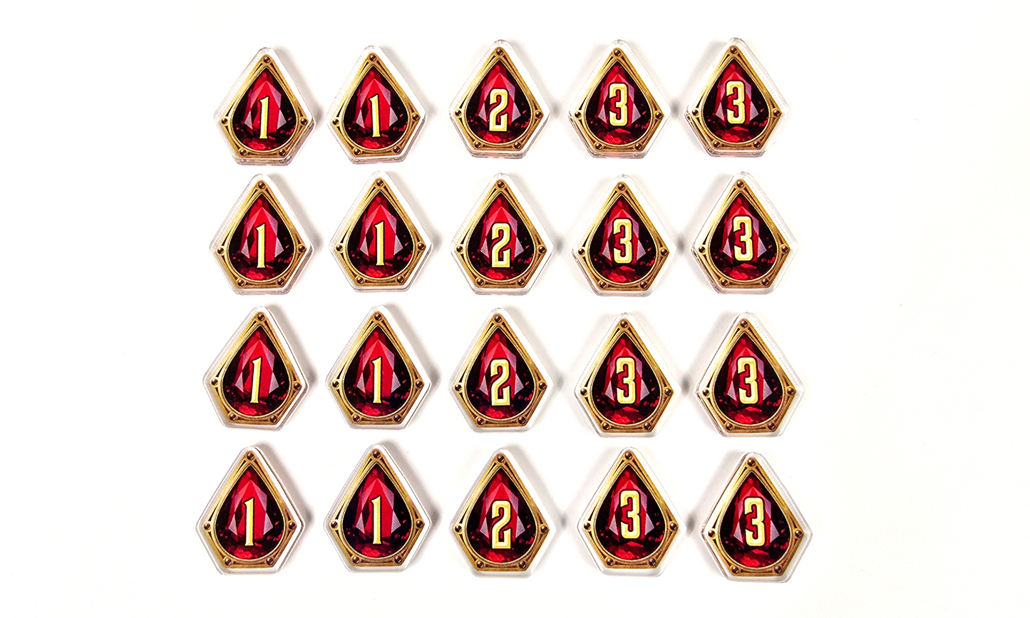 Warcrow - Damage Token Set