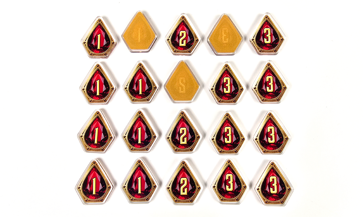 Warcrow - Damage Token Set