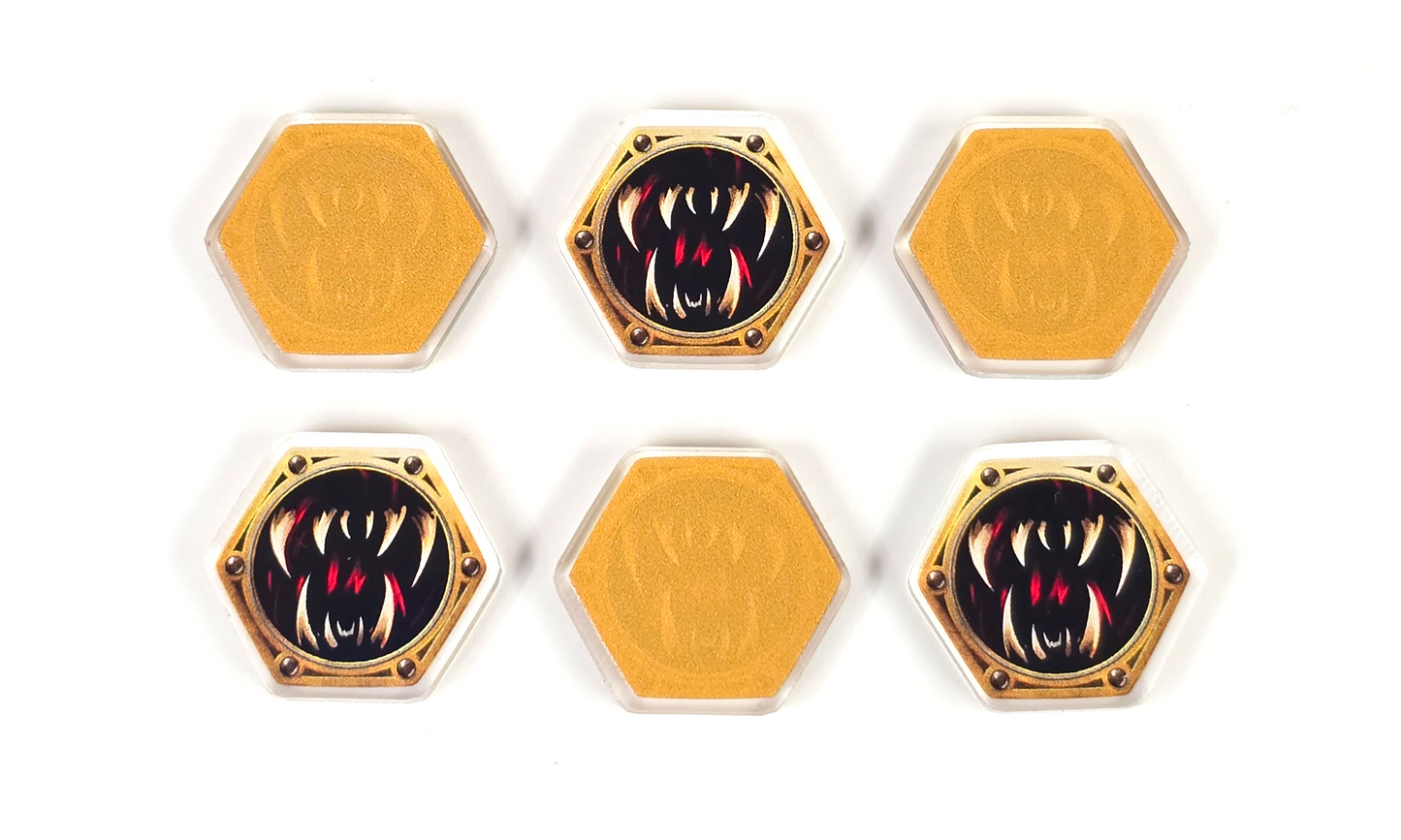 Warcrow - Fear Token Set