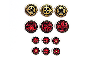 Warcrow - Objective Token Set