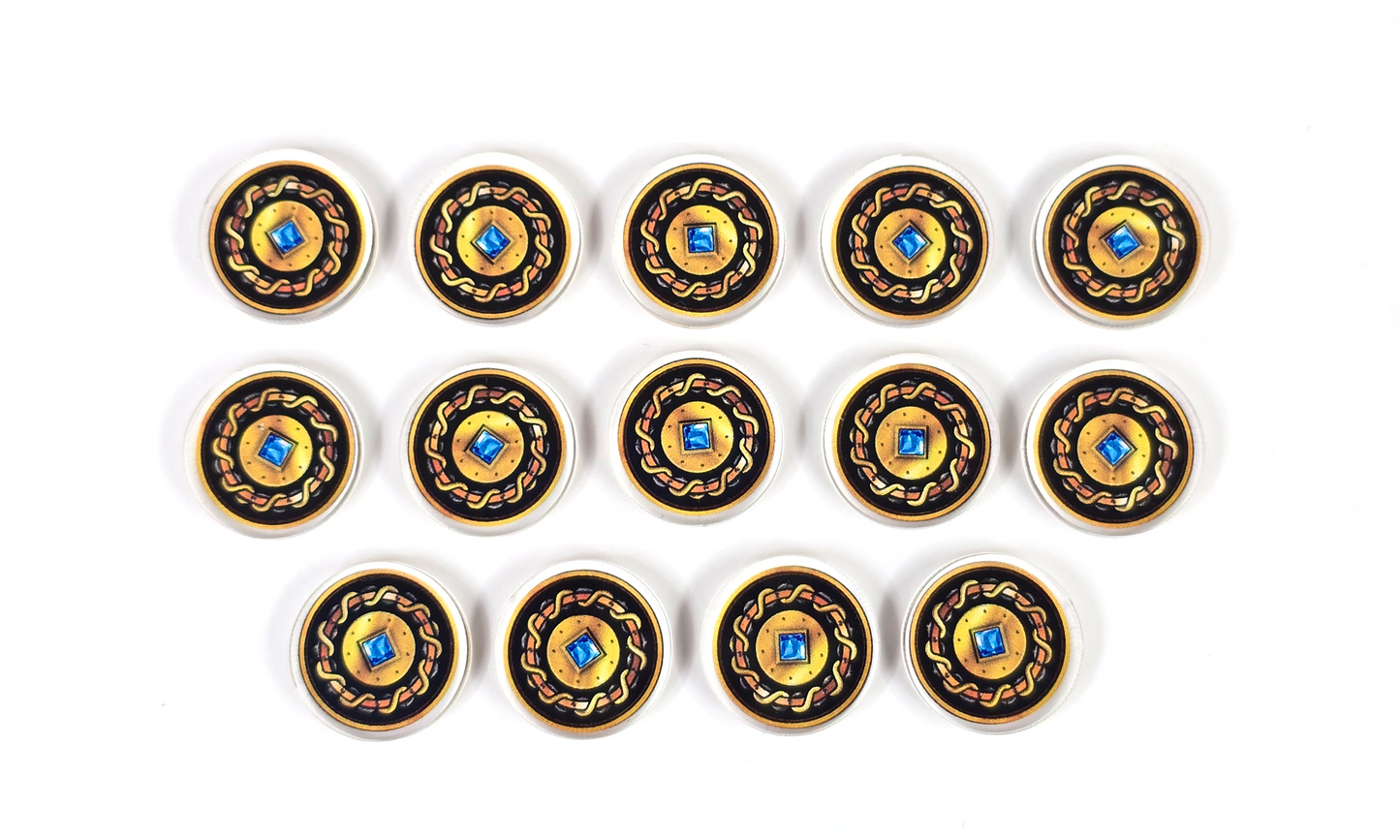 Warcrow - Command Token Set