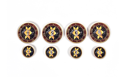 Warcrow - Time Broken Token Set