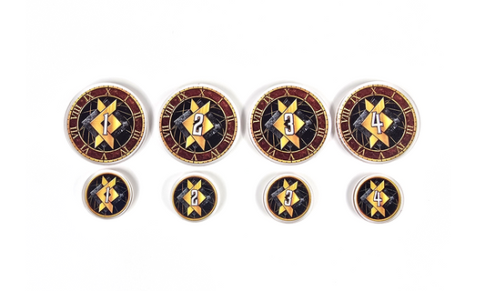 Warcrow - Time Broken Token Set