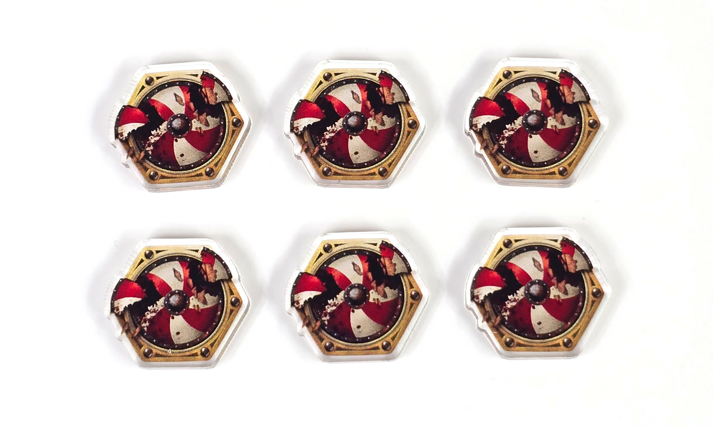 Warcrow - Vulnerable Token Set