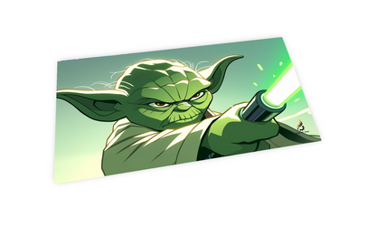 Star Wars Unlimited TCG Playmat - Yoda - With or Without Zones