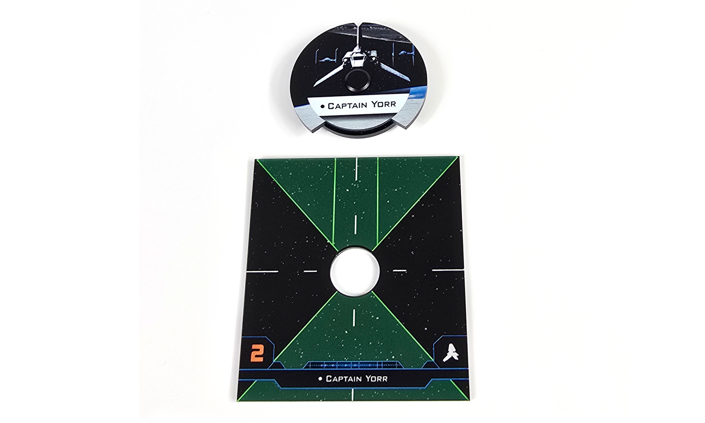 X2PO Imperial Dials, Base Plates and Cards.