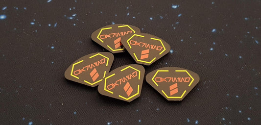 V2 Acrylic Colour Printed Gaming Tokens (Chaff) for Star Wars Armada